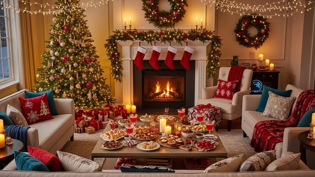 Ideias criativas para confraternização de fim de ano no seu apartamento